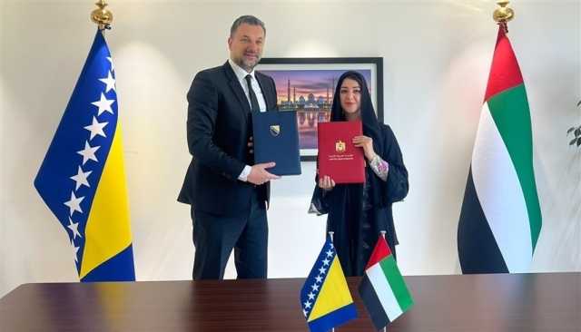 الإمارات والبوسنة والهرسك توقّعان مذكرة 'الإعفاء من التأشيرة'