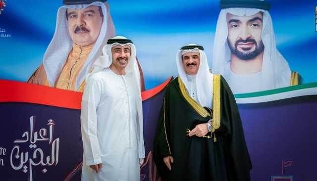 عبدالله بن زايد يحضر حفل سفارة البحرين بمناسبة العيد الوطني للمملكة