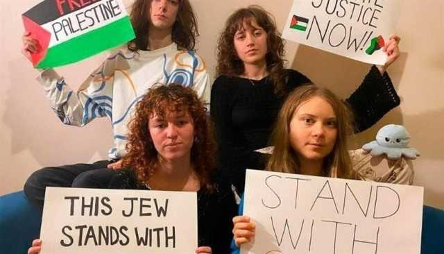 غريتا تونبرغ ونشطاء مناخ يتهمون إسرائيل بالإبادة الجماعية