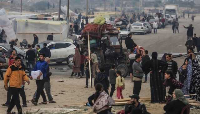 الخارجية الفلسطينية: إسرائيل تسعى لحشر النازحين في غزة باتجاه معبر رفح