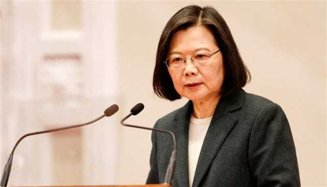 رئيسة تايوان تدعو الصين إلى التعايش السلمي