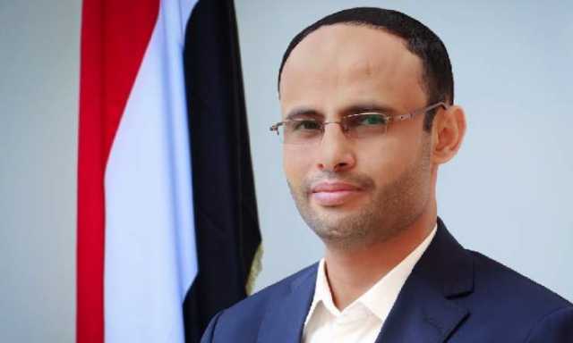 الرئيس المشاط يعزي في استشهاد العميد هادي غانم القصمة