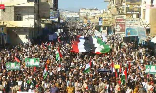 اربع مسيرات حاشدة في محافظة صعدة تحت شعار مع فلسطين جاهزون لكل الخيارات