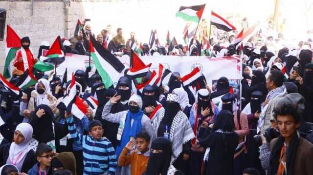 صنعاء تشهد اكبر مسيرة جماهيرية للاشخاص ذوي الاعاقة تضامنا مع الشعب الفلسطيني (صور)