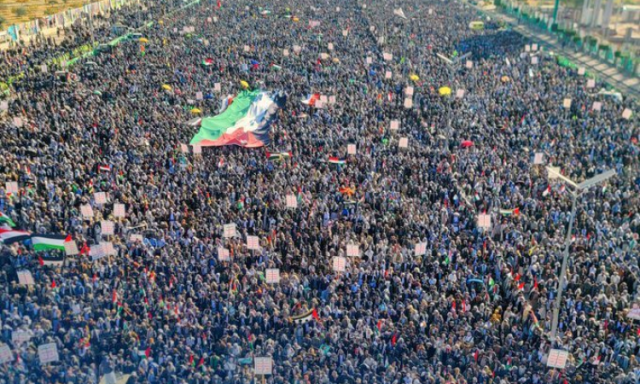 حشود مليونية بميدان السبعين والمحافظات دعما لغزة