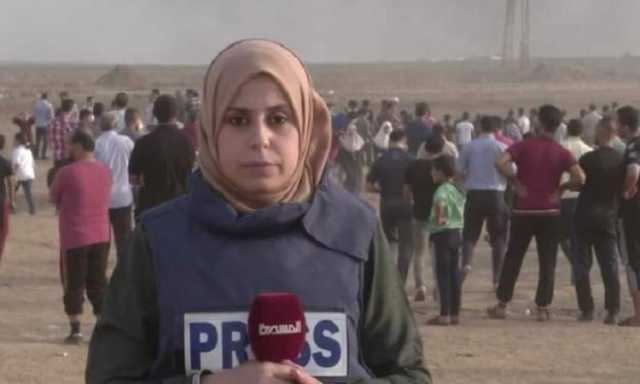 استشهاد مراسلة قناة المسيرة في غزة آلاء الهمص