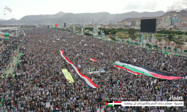 السيد القائد يجدد الدعوة لأبناء الشعب للخروج المليوني غدا دعما لفلسطين