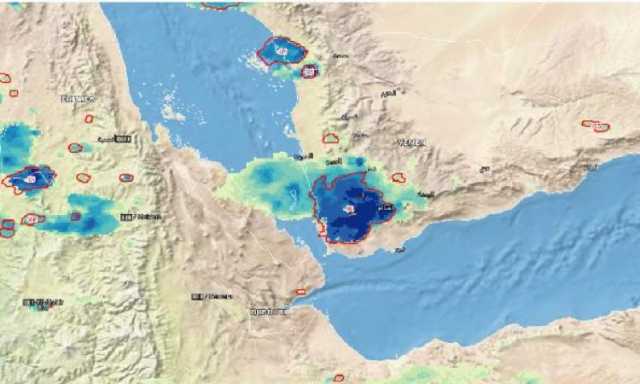 الحالة المطرية في اليمن خلا 10 أيام