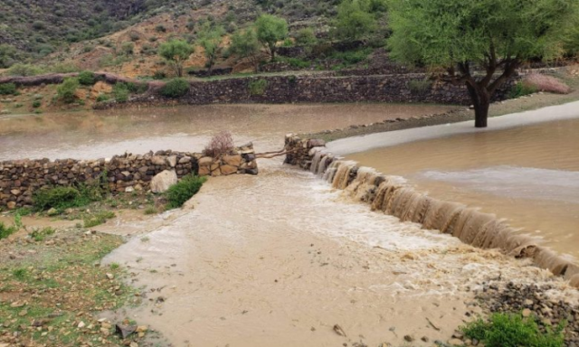 الجوف في مقدمة المحافظات في مستوى هطول الأمطار