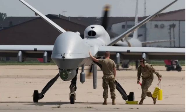 اسقاط طائرة MQ-9 في ذمار