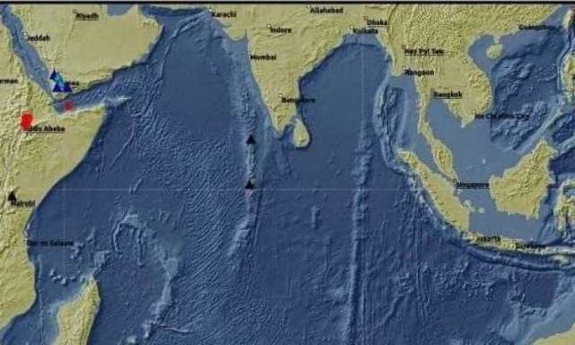 هزة أرضية بقوة 4.3 ريختر تضرب غرب خليج عدن