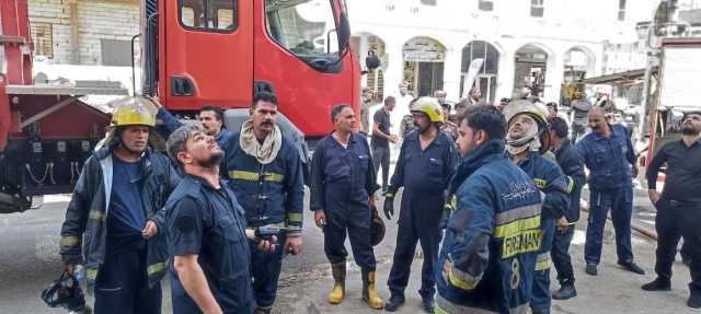 إنقاذ 20 زائراً أجنبياً من حريق فندق في النجف الأشرف