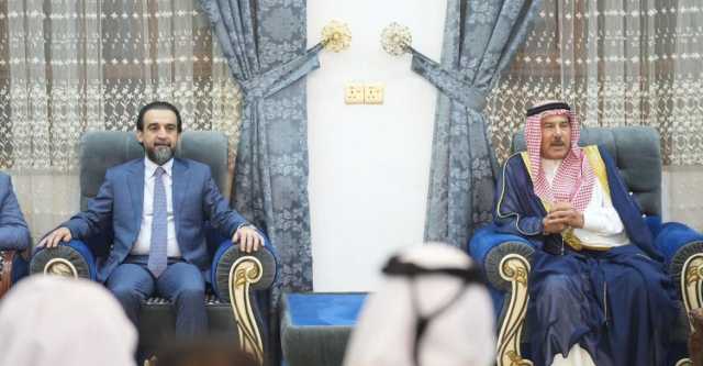 الرئيس الحلبوسي يزور مضيف القيادي في حزب تقدم الشيخ نعيم الكعود بناحية الفرات (صور)