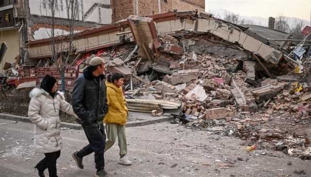 ارتفاع حصيلة ضحايا زلزال الصين إلى 135 قتيلاً