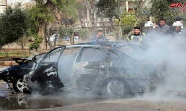 انفجار سيارة بعبوة ناسفة في دمشق