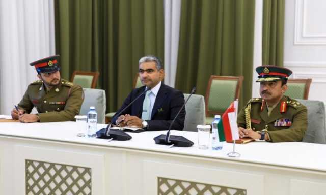 محادثات عسكرية بين سلطنة عمان وكازاخستان (صور)