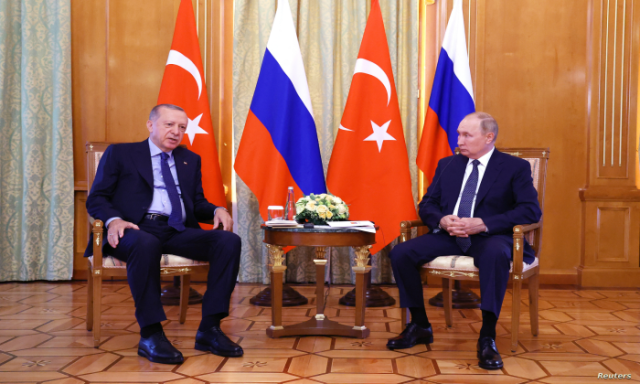 بوتين وأردوغان يلتقيان في سوتشي.. الكرملين يكشف ملفات المباحثات