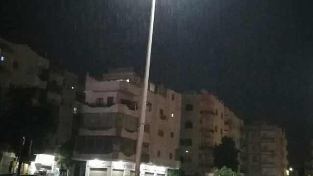 أمطار خفيفة في الإسماعيلية ورفع حالة الطوارئ للدرجة القصوى