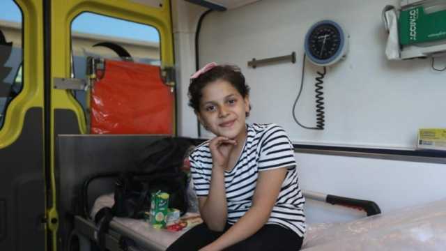 أول صور لأطفال فلسطينيين مرضى السرطان وصلوا لتلقي العلاج في مصر