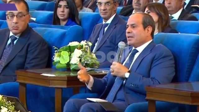 الرئيس السيسي في رسالة للمصريين من مؤتمر «حكاية وطن»: حافظوا على استقرار بلدكم
