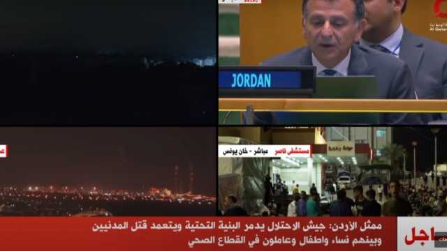 الأردن أمام الأمم المتحدة: الاحتلال الإسرائيلي يتعمد قتل المدنيين بفلسطين