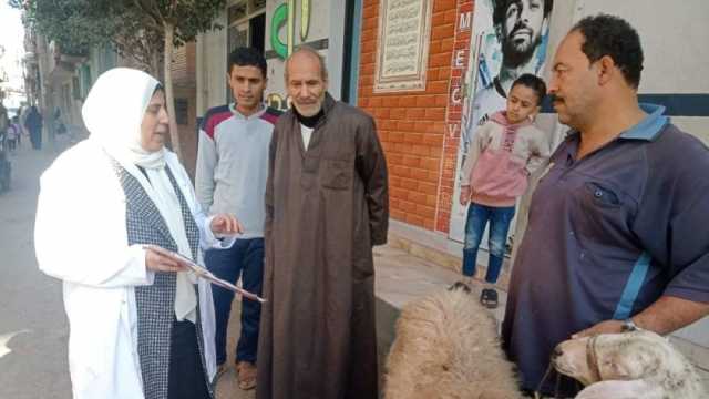 حملات توعية لأصحاب المواشي للتحصين من حمى القلاع في الدقهلية