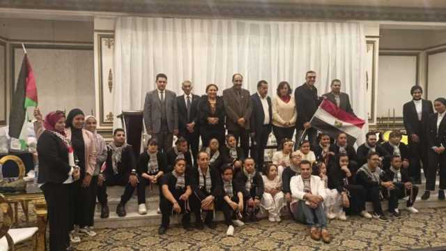 «ذوي الهمم» بالإسكندرية يدعمون المرشح الرئاسي عبد الفتاح السيسي 