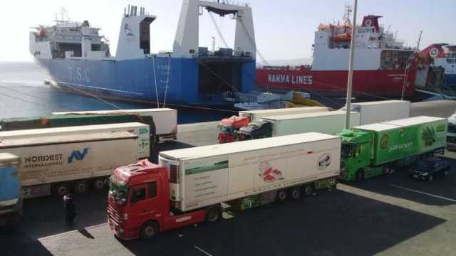 تداول 12 ألف طن بضائع عامة ومتنوعة في مواني البحر الأحمر