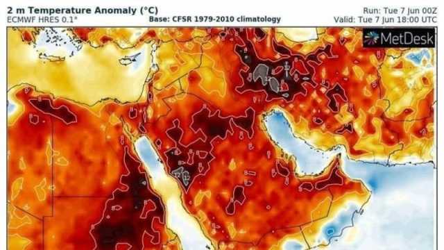 «الزراعة»: ظاهرة فلكية تتسبب في ارتفاع قياسي لدرجات الحرارة الأسبوع المقبل