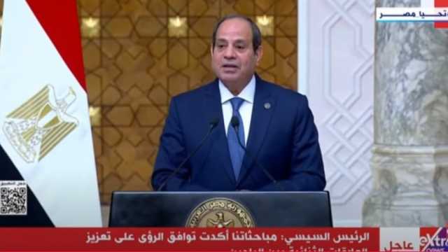 السيسي: أرحب برئيس جمهورية إستونيا في زيارته الأولى إلى مصر