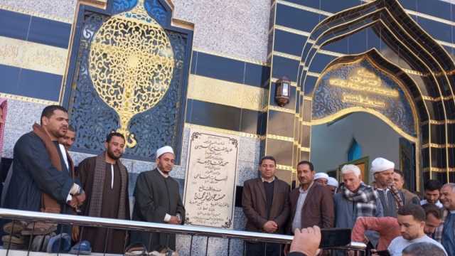 افتتاح 5 مساجد فى قرى أبوقرقاص والمنيا استعدادا لشهر رمضان