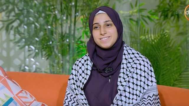 الفلسطينية الحاصلة على المركز الثاني في الثانوية الأزهرية: أهدي نجاحي لأبي الشهيد