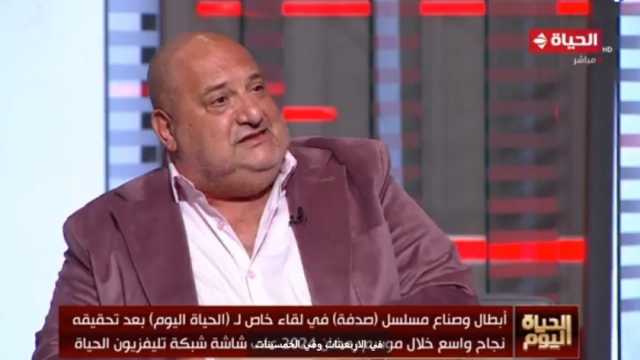 خالد الصاوي: جيل الشباب محظوظ بسبب كثرة ظهورهم في الأعمال الدرامية