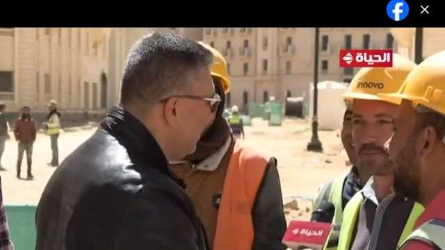 عمرو الليثي يلتقي عمال العاصمة الإدارية الجديدة: «من دونهم لا يمكن بناء مصر»