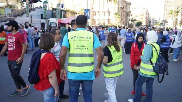 «مصر أكتوبر» بالإسكندرية يشارك في حملة تبرع بالدم تضامنا مع الفلسطينين