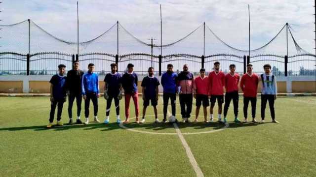 انطلاق دوري في كرة القدم الخماسية بمركز سيدي غازي احتفالا بعيد الشرطة