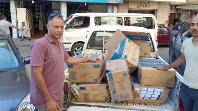ضبط 18 ألف علبة سجائر قبل بيعها في السوق السوداء بالإسكندرية