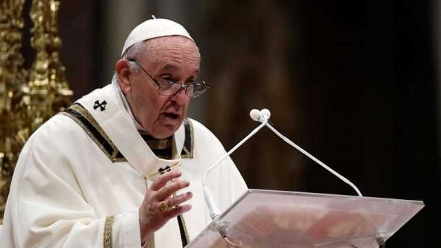 البابا فرنسيس يدعو إلى وقف إطلاق النار في قطاع غزة
