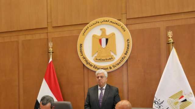 وزير التعليم العالي: متوقع وصول عدد الطلاب الجامعيين إلى 5 ملايين في 2023