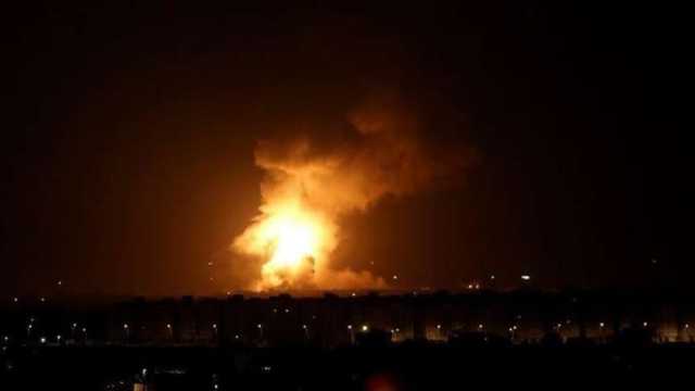 طائرات إسرائيلية تقصف منزلا في منطقة الترنس بمخيم جباليا شمالي قطاع غزة
