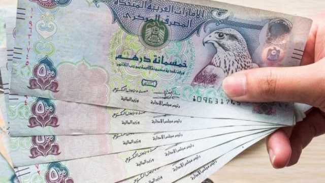 سعر الدرهم الإماراتي اليوم الجمعة 16-2-2024 مقابل الجنيه المصري بالبنوك