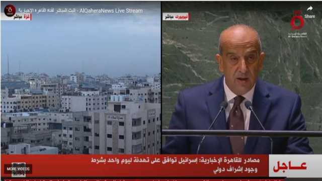 مندوب مصر في الأمم المتحدة: أوقفوا الحرب على غزة فورا وساندوا السلام