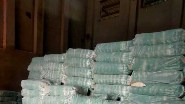 ضبط 5 أطنان أرز أبيض دون فواتير في شركة بالشرقية