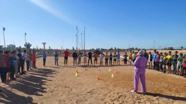 استمرار فعاليات «الرياضة من أجل التنمية» بمركز شباب أبورديس جنوب سيناء