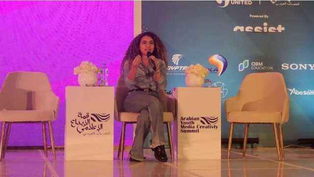 منة عدلي القيعي: «بقول للشباب امسكوا في الفرص.. وأدعو المواهب للتواصل معي»