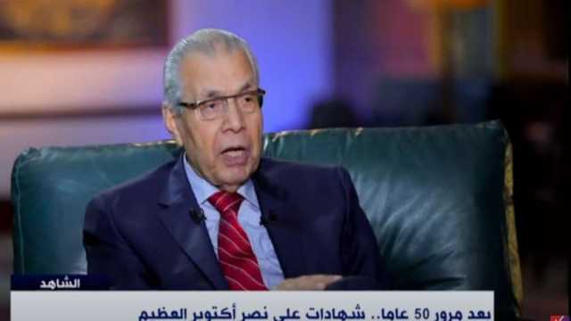 عبده مباشر عن سر اختياره للعمل مراسلا حربيا: «الانتصار يجلب الازدهار لمصر»