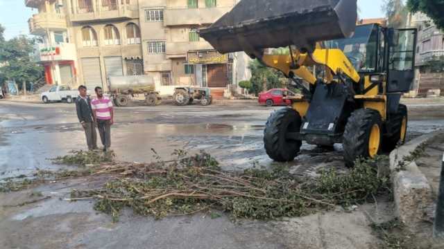 إزالة 170 طن تراكمات بحملة نظافة مكبرة بسوهاج