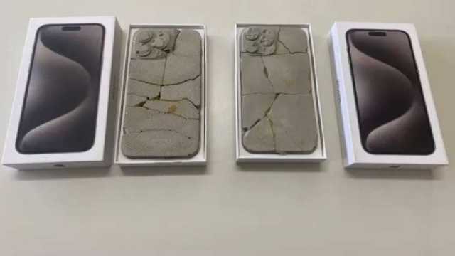 مصنوعان من الطين.. برازيلية تتلقى صدمة كبيرة بعد شراءها هاتفين آيفون