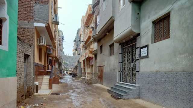 غيوم وسقوط أمطار خفيفة على مناطق متفرقة بكفر الشيخ