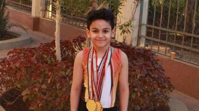 «زايد» ابن كفر الشيخ يحصل على بطولة الجمهورية للعام الرابع على التوالي تحت 8 سنوات